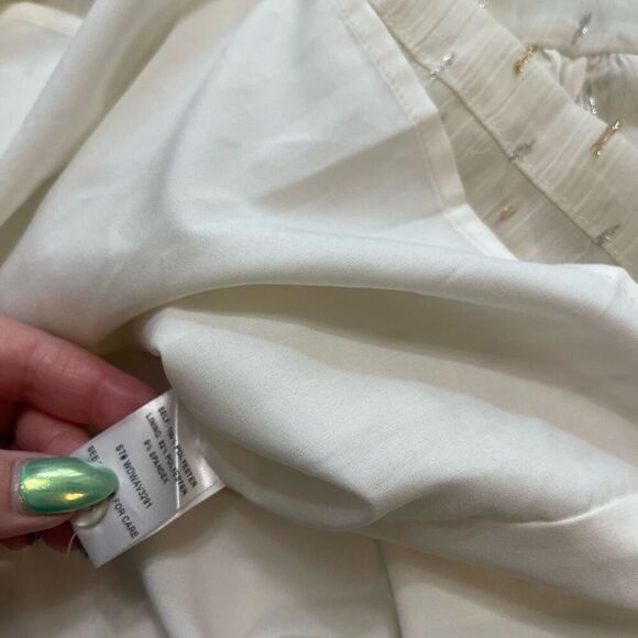 NWT Lost + Wander Champagne Evening Glow Maxi Dress Size XS New - Picture 3 of 9